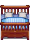 Blue Pinstripe Double Bed.png