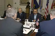 Saleh at The Pentagon, 8 June 2004