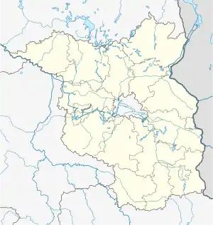 Mittenwalde  is located in Brandenburg