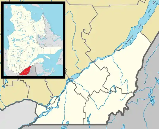 Manseau is located in Southern Quebec