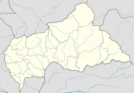 Taley is located in Central African Republic