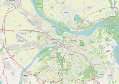 2022–23 ABA League First Division is located in Belgrade