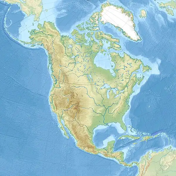 Allentown is located in North America