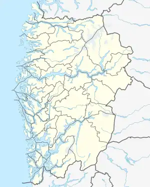 Flakavatnet is located in Vestland
