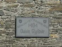 Owain Glyndwr Wall Plaque