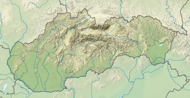 Modra is located in Slovakia