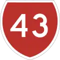 State Highway 43 shield}}